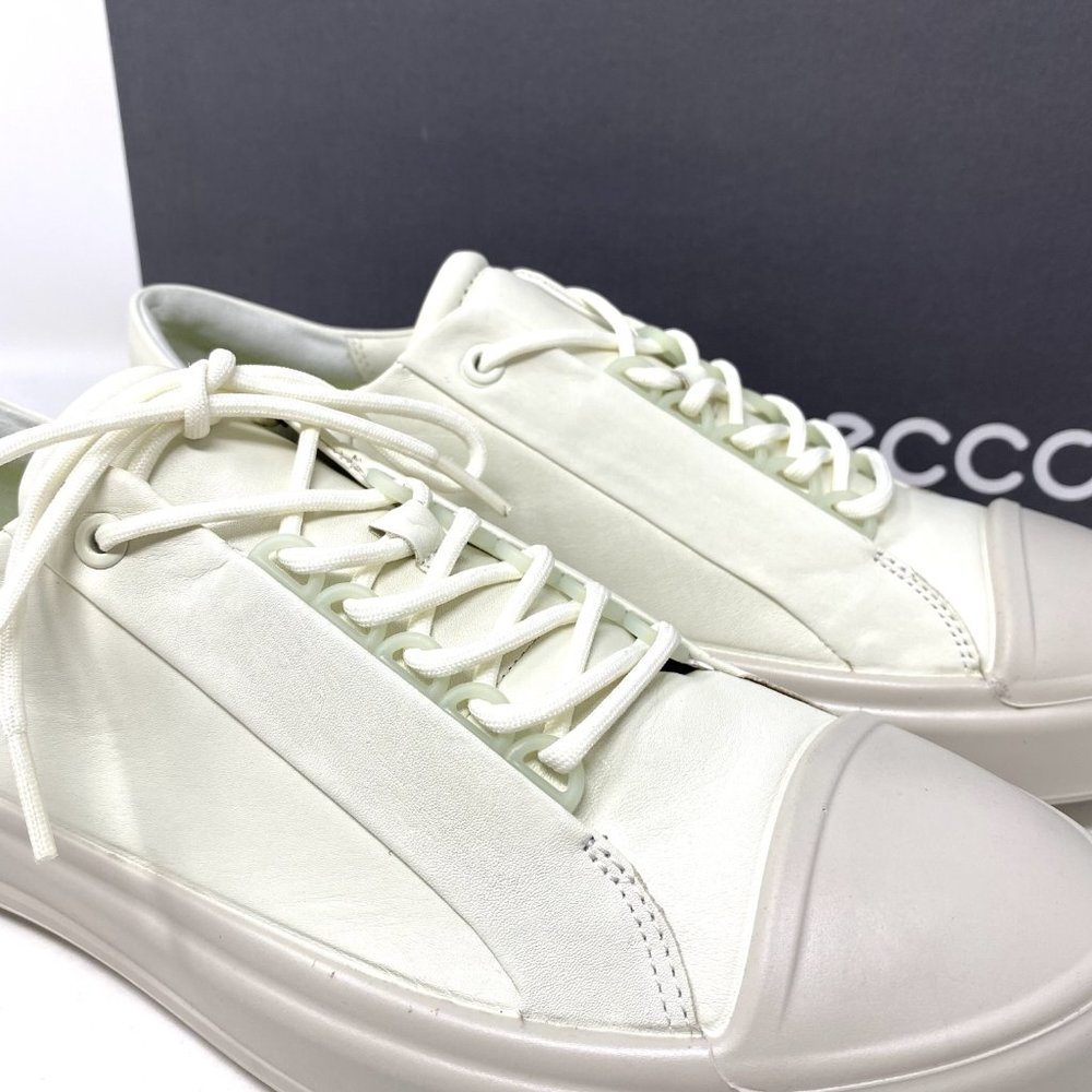 ECCO FLEXURE T-CAP MEN'S SNEAKERS White - Picture 10 of 11